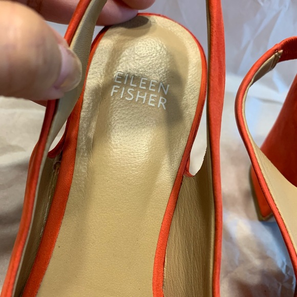 Eileen Fisher Slingback Block Heels - Picture 7 of 10
